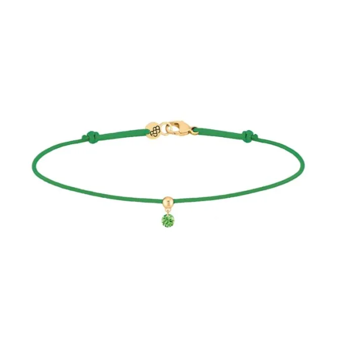 Pulsera La Brune & La Blonde BB oro amarilllo y tsavorita 0.13 quilates