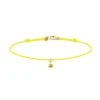 Pulsera La Brune & La Blonde BB oro rosa y zafiro amarillo 0.14 quilates