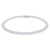 Pulsera riviere de oro blanco con diamantes talla brillante 0,72 quilates