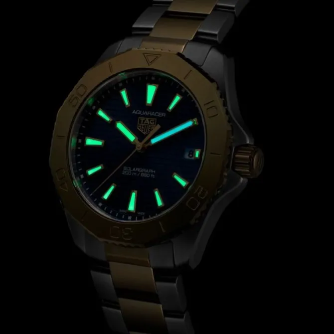 TAG Heuer Aquaracer 200 Solargraph Acero & Oro 40mm