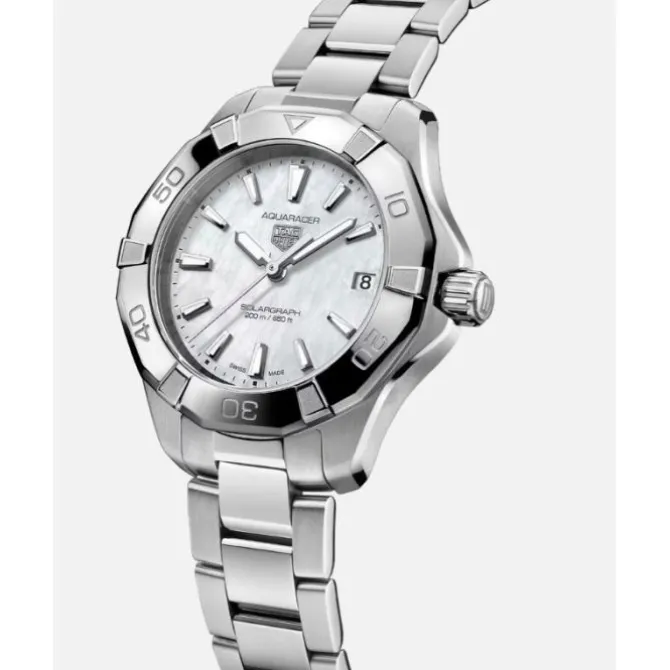 TAG Heuer Aquaracer Solargraph Madre Perla 34mm