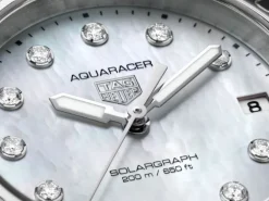 TAG Heuer Aquaracer Solargraph Diamantes & Madre Perla 34mm