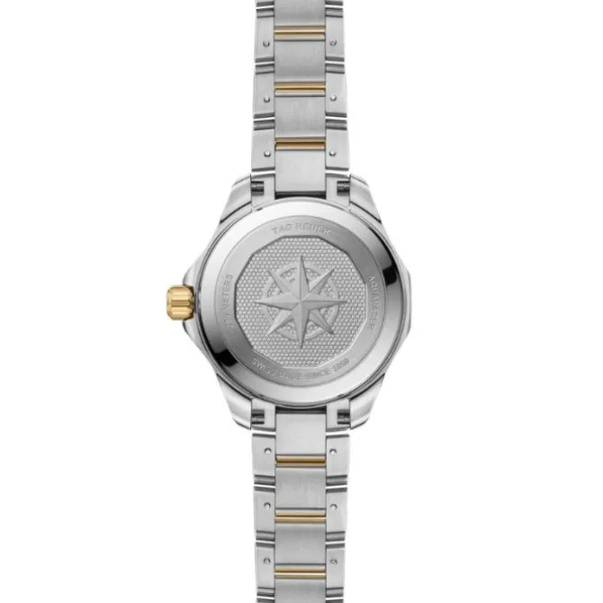 TAG Heuer Aquaracer Solargraph Diamantes Acero y Oro 34mm