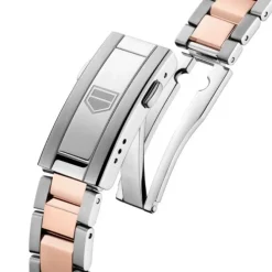 TAG Heuer Aquaracer Solargraph Diamantes Acero y Oro Rosa 34mm