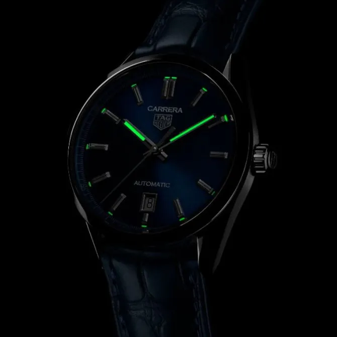 TAG Heuer Carrera Calibre 5 Automatico 39mm Azul