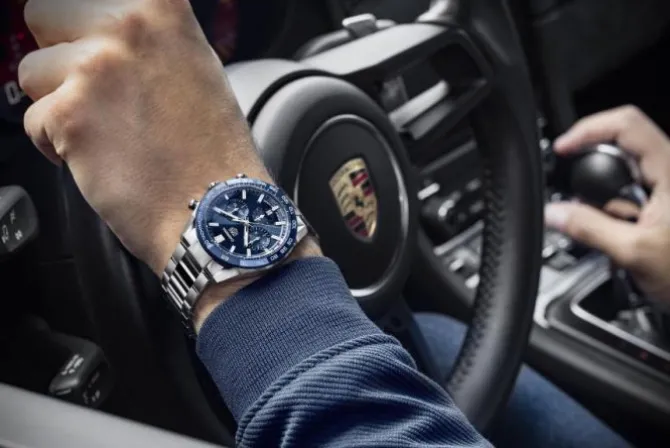 TAG Heuer Carrera Chronograph Automático TH20-00 44 mm Azul