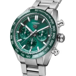 TAG Heuer Carrera Chronograph TH-20-00 Verde 44mm