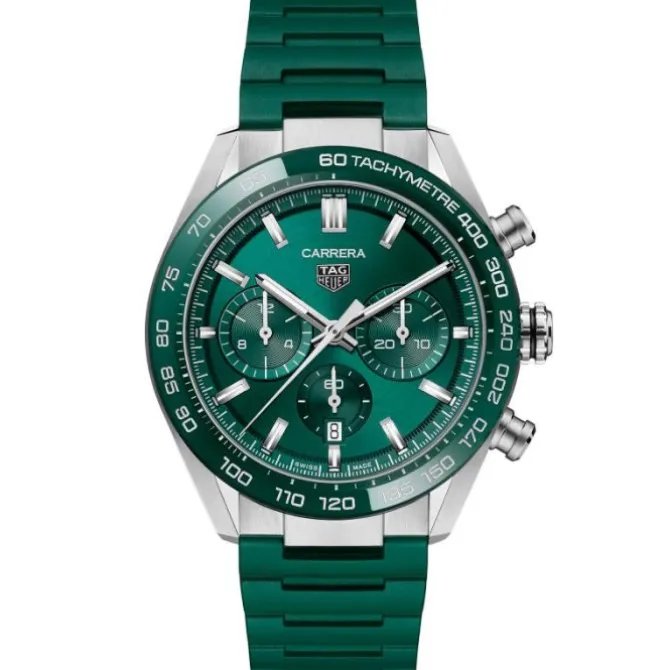 TAG Heuer Carrera Chronograph TH-20-00 Caucho 44mm
