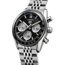 TAG Heuer Carrera Chronograph Automatico Negro 39 mm
