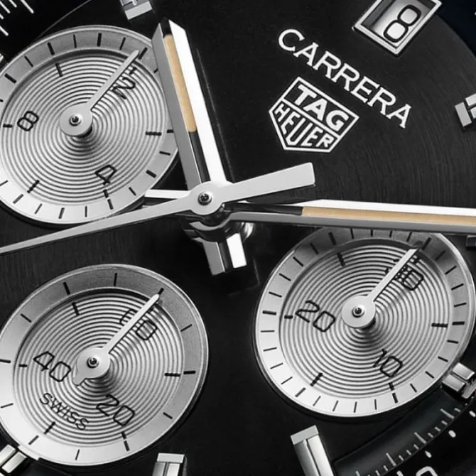 TAG Heuer Carrera Chronograph Automatico Negro 39 mm