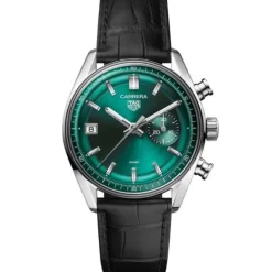 TAG Heuer Carrera Chronograph Green Glassbox 39mm