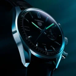 TAG Heuer Carrera Chronograph Green Glassbox 39mm