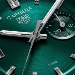 TAG Heuer Carrera Chronograph Green Glassbox 39mm