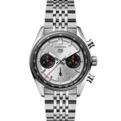 TAG Heuer Carrera Chronograph Glassbox 39 mm Acero Esfera Panda