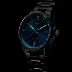 TAG Heuer Carrera Date 36 mm Automatico Azul