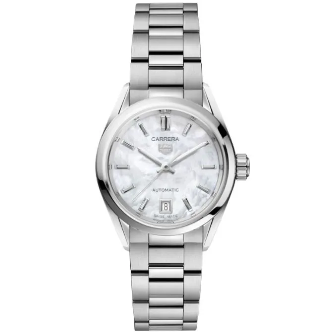 TAG Heuer Carrera Date Automático 29 mm Madre Perla