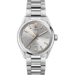 TAG Heuer Carrera Date 36mm Calibre 7 Plata