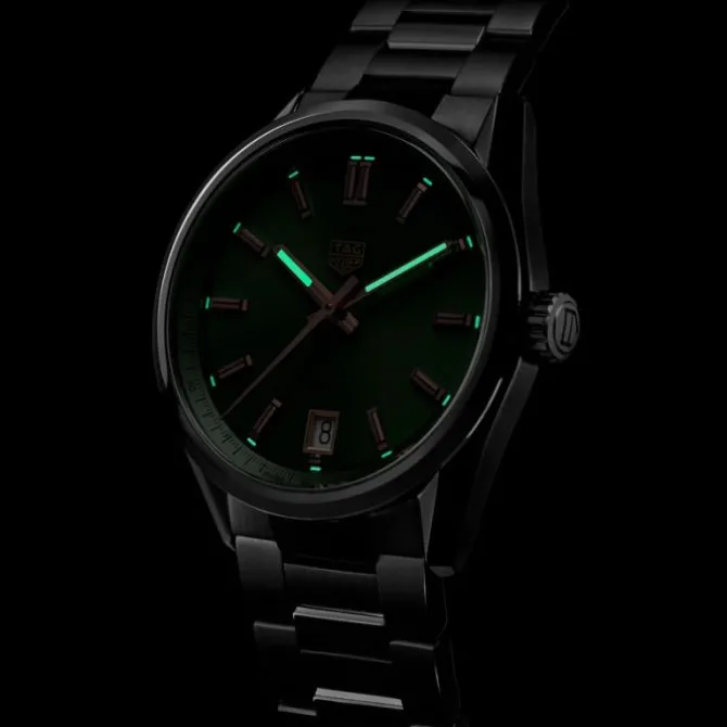 TAG Heuer Carrera Date 36mm Verde Calibre 7 Automático