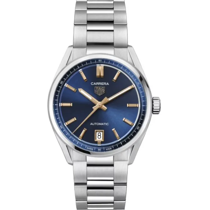 TAG Heuer Carrera Date Mujer Calibre 7 Automático 36 mm Azul