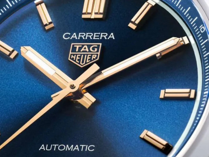 TAG Heuer Carrera Date Mujer Calibre 7 Automático 36 mm Azul