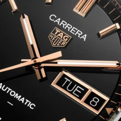 TAG Heuer Carrera Day-Date Automático 41 mm Acero y Oro Rosa
