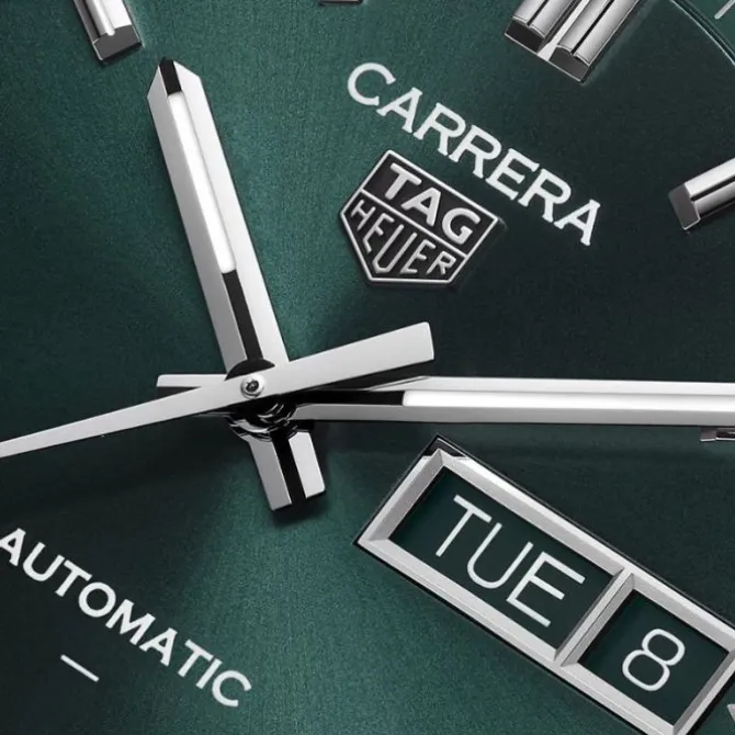 TAG Heuer Carrera Day-Date Automatico Verde 41 mm