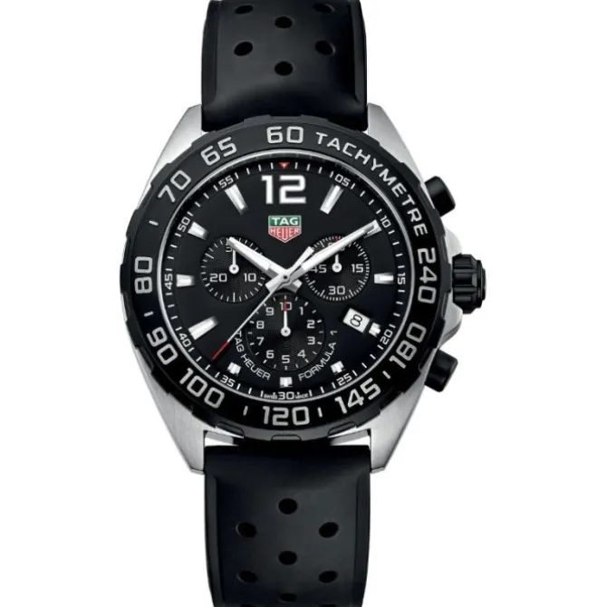 TAG Heuer Formula 1 Cuarzo Cronógrafo Negro 43 mm