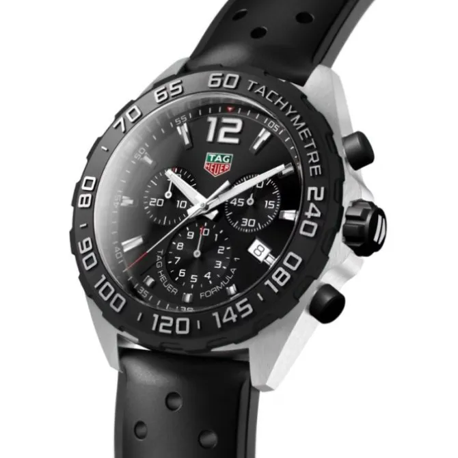 TAG Heuer Formula 1 Cuarzo Cronógrafo Negro 43 mm