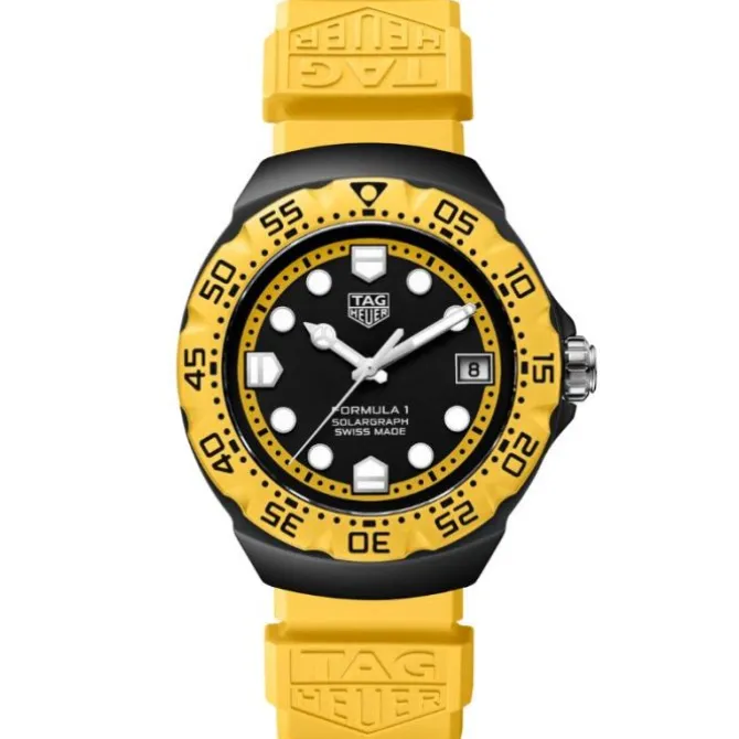 TAG Heuer Formula 1 Solargraph Limited Edition 38 mm Amarillo
