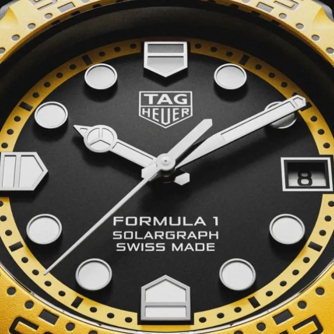 TAG Heuer Formula 1 Solargraph Limited Edition 38 mm Amarillo