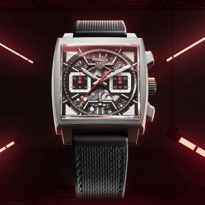 TAG Heuer Monaco Calibre Heuer 02 Chronograph 39mm