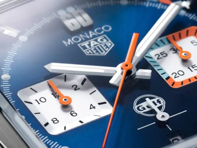 TAG Heuer Monaco Chronograph x Gulf Edición Especial Automático 39 mm