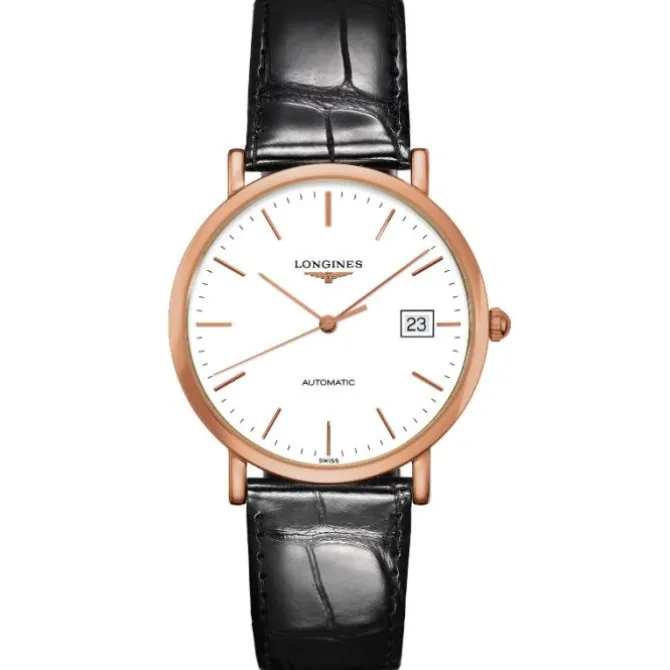 The Longines Elegant Collection Automatico 37 mm Oro Rosa
