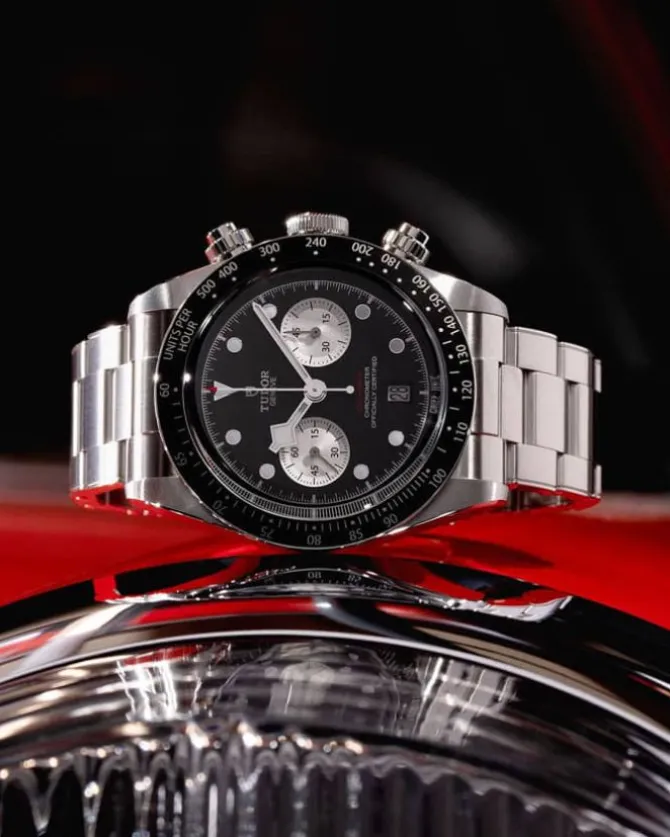 TUDOR Black Bay Chrono Negro 3 Eslabones 41mm