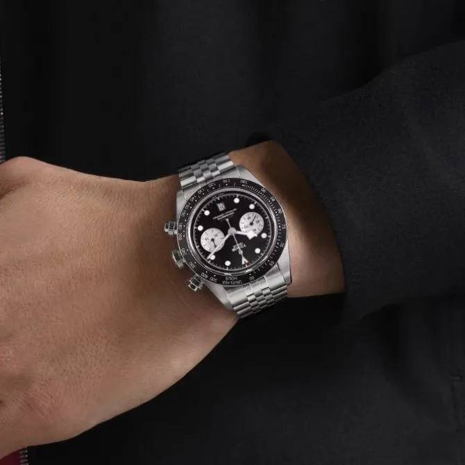 TUDOR Black Bay Chrono Negro 5 Eslabones 41mm