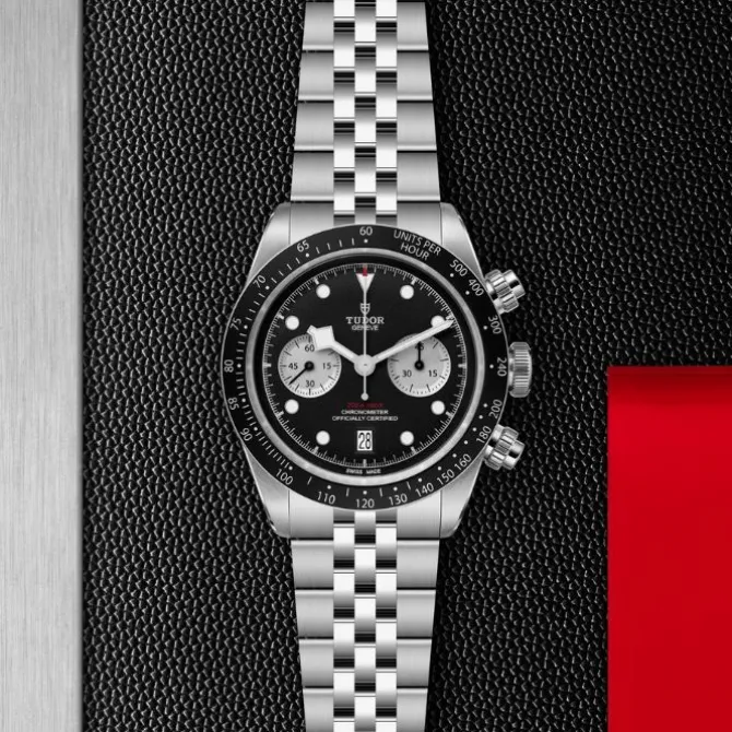 TUDOR Black Bay Chrono Negro 5 Eslabones 41mm