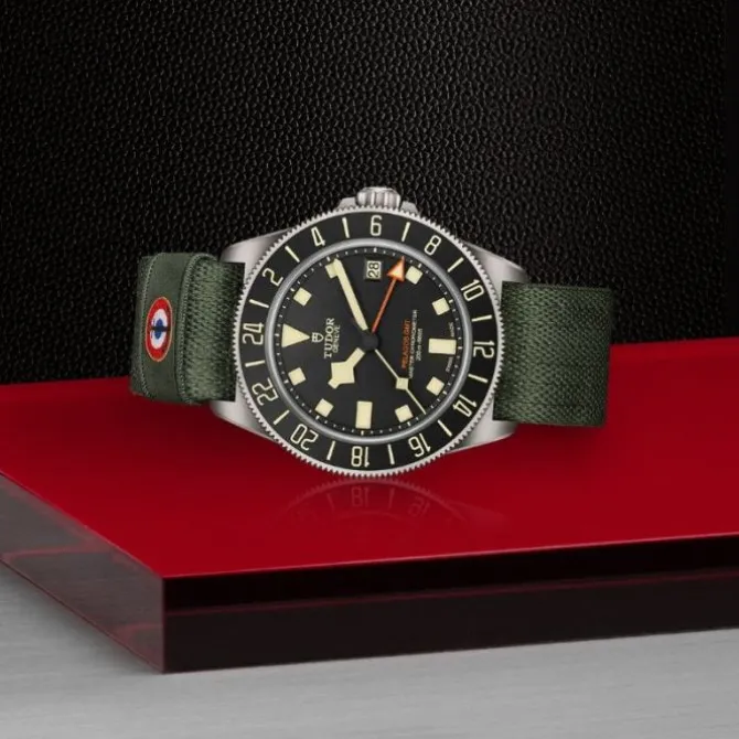 TUDOR Pelagos FXD GMT “Marine Nationale” 42 mm Titanio