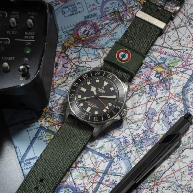 TUDOR Pelagos FXD GMT “Marine Nationale” 42 mm Titanio