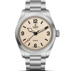 TUDOR Ranger 36 mm Blanco Duna Acero