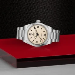 TUDOR Ranger 36 mm Blanco Duna Acero