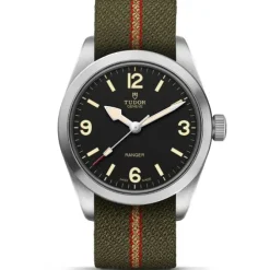 TUDOR Ranger 36 mm Negro Textil