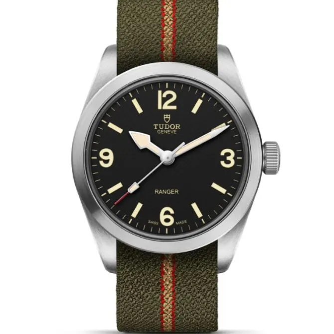 TUDOR Ranger 36 mm Negro Textil