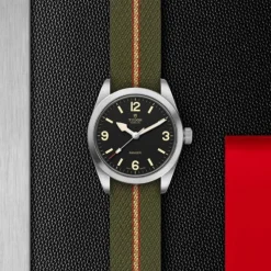 TUDOR Ranger 36 mm Negro Textil