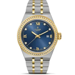TUDOR Royal "Blue Royal" 28 mm Diamantes